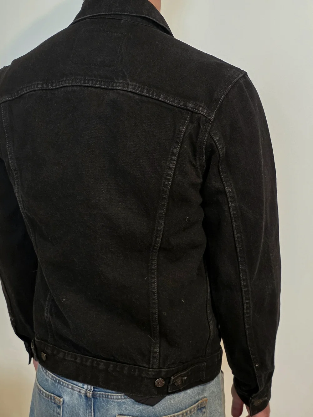 Levi's Men's Black Denim Trucker Jacket